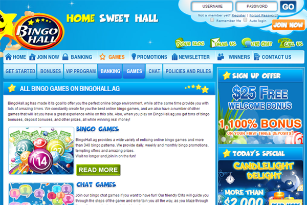 Bingo Hall screen shot
